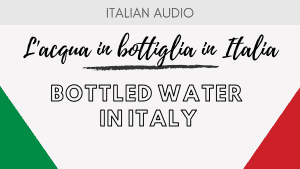 Bottled water in Italy