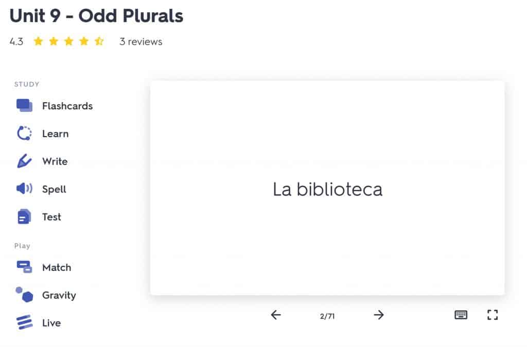 Beginner Italian Level 1 12 Quizlet Screenshot