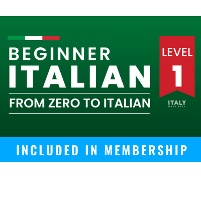 Beginner Italian Level 1 2 Beginner 1 - Included Cover