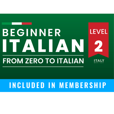 Beginner Italian Level 2 2 Beginner 2 - Included