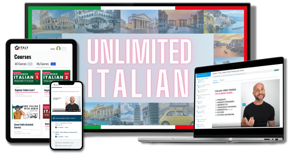 Learn Italian Online - Unlimited Italian Membership