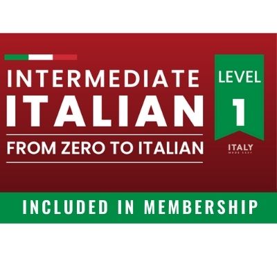 Intermediate Italian Level 1 2 intermediate level 1 banner included