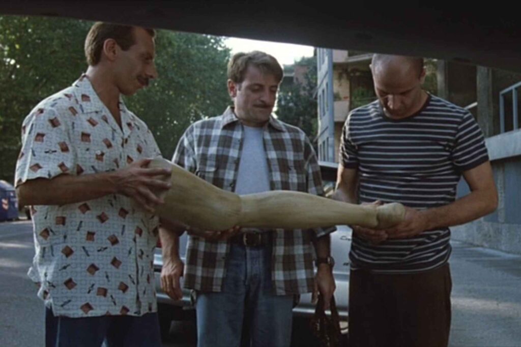 An iconic scene from Italian cinema -