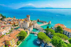 A breathtaking view of nature: Lake Garda -