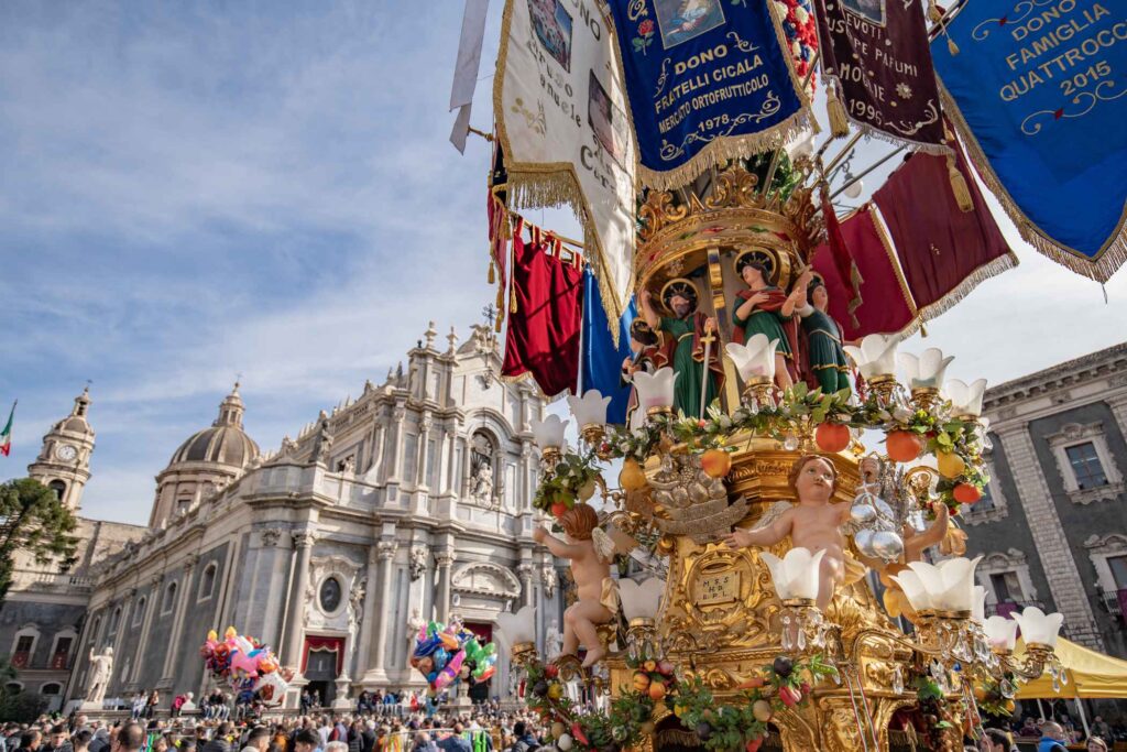 Crimson Devotion & Candle Dances: The Feast of Saint Agatha in Catania -