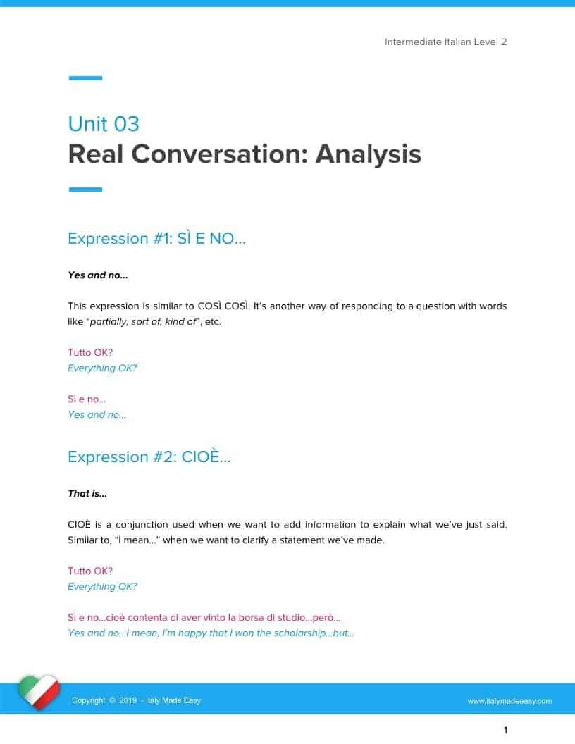 Real Expressions Example Real Expressions Example